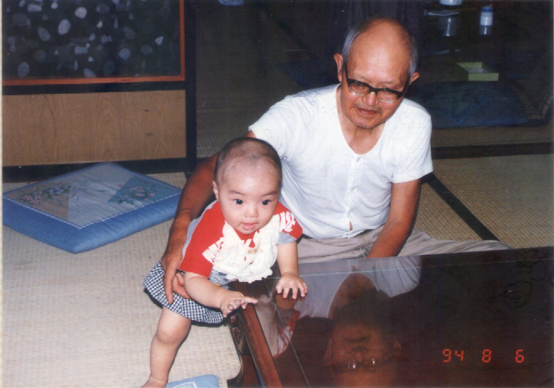 プロフィールに記載する船橋の税理士、森亮の幼少期の幼少期の写真